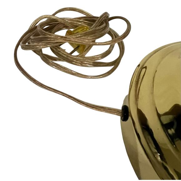 Vintage Swing Arm Brass 13” Table Desk Lamp Underwriters Laboratories - Picture 10 of 11